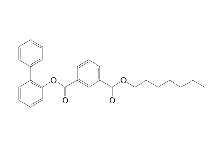 Isophthalic acid, 2-biphenyl heptyl ester