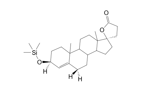 6,7-Dihydro-3-beta-trimethylsilyloxy-3-deoxocanrenone (3beta,17beta-dihydroxy-17alpha -pregn-4-ene-21-carboxylic acid-gamma-actone)