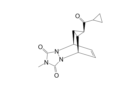 ANTI-3-(CYCLOPROPYLCARBONYL)-N-METHYL-6,7-DIAZA-EXO-TRICYCLO-[3.2.2.0(2,4)]-NON-8-ENE-6,7-DICARBOXIMIDE