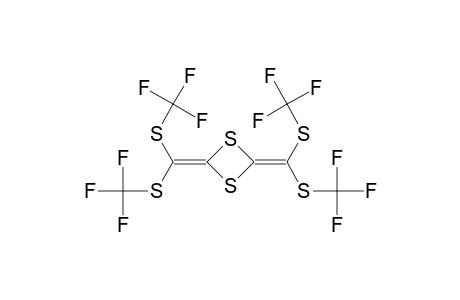 2,4-bis[bis(Trifluoromethylsulfanyl)methylene]-1,3-diethietane