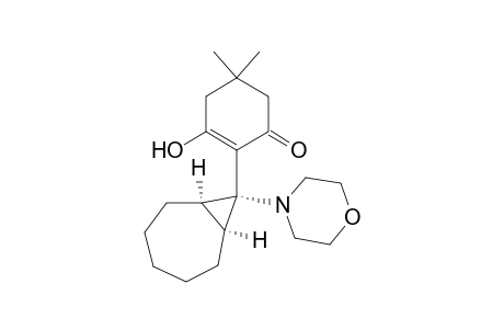 2-Cyclohexen-1-one, 3-hydroxy-5,5-dimethyl-2-[8-(4-morpholinyl)bicyclo[5.1.0]oct-8-yl]-, (1.alpha.,7.alpha.,8.beta.)-