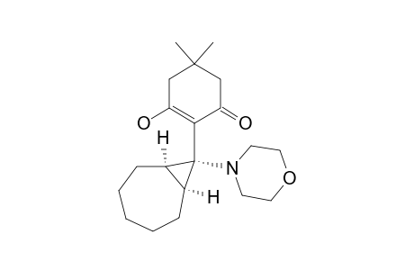 2-Cyclohexen-1-one, 3-hydroxy-5,5-dimethyl-2-[8-(4-morpholinyl)bicyclo[5.1.0]oct-8-yl]-, (1.alpha.,7.alpha.,8.beta.)-