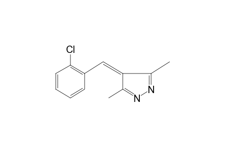 4-(o-CHLOROBENZYLIDENE)-3,5-DIMETHYL-4H-PYRAZOLE