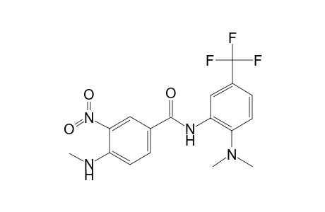 N-[2-(dimethylamino)-5-(trifluoromethyl)phenyl]-4-(methylamino)-3-nitro-benzamide
