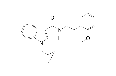 1-Cyclopropylmethyl-N-[2-(2-methoxyphenyl)ethyl]-1H-indole-3-carboxamide