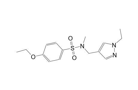 benzenesulfonamide, 4-ethoxy-N-[(1-ethyl-1H-pyrazol-4-yl)methyl]-N-methyl-