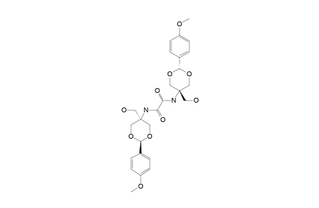 N,N'-BIS-[(Z)-(5-HYDROXYMETHYL-2-(PARA-METHOXYPHENYL)-1,3-DIOXAN-5-YL)]-ETHANEDIAMIDE