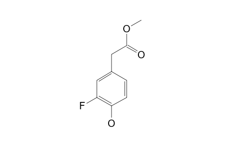 METHYL-3-FLUORO-4-HYDROXYPHENYLACETATE