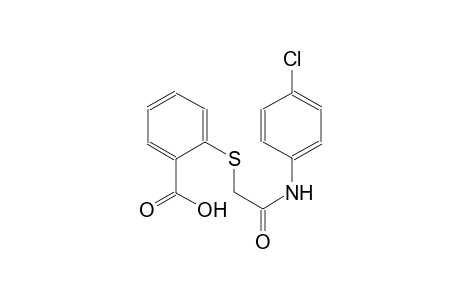 2-{[2-(4-chloroanilino)-2-oxoethyl]sulfanyl}benzoic acid