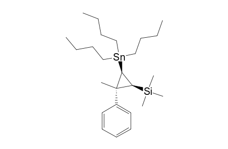 trimethyl-[(1S,2S,3R)-2-methyl-2-phenyl-3-tributylstannylcyclopropyl]silane