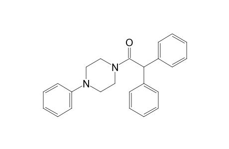 1-(diphenylacetyl)-4-phenylpiperazine