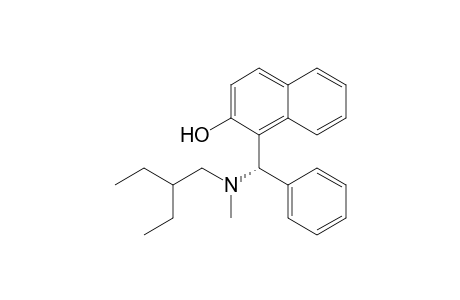 (S)-1-[.alpha.-(N-Methyl-N-(2-ethylbutyl)amino)benzyl]-2-naphthol