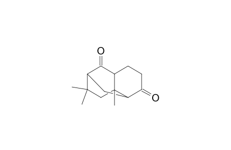 1,6-Methanonaphthalene-4,9(1H)-dione, octahydro-7,7,8a-trimethyl-, (.+-.)-