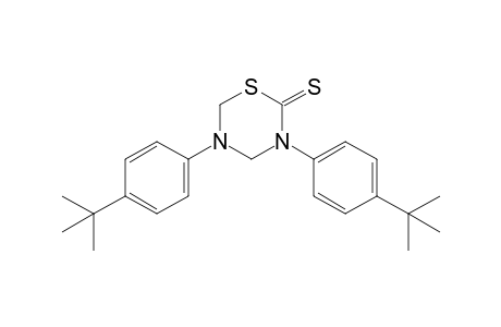 3,5-bis(p-tert-butylphenyl)tetrahydro-2H-1,3,5-thiadiazine-2-thione