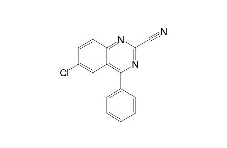 6-Chloro-4-phenyl-2-quinazolinecarbonitrile