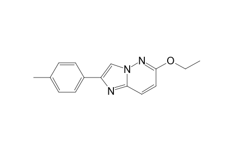 6-Ethoxy-2-(4-methylphenyl)imidazo[1,2-b]pyridazine
