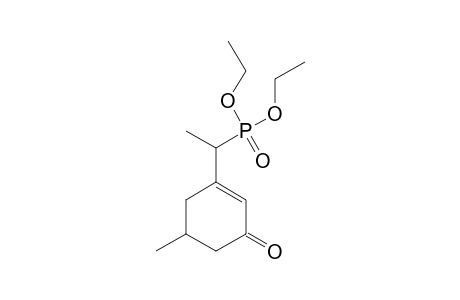 DIETHYL-(3-OXO-5-METHYL-CYCLOHEX-1-ENYL)-ETHYL-PHOSPHONATE;ISOMER-A