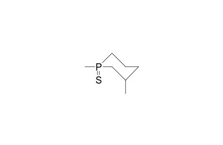 trans-1,3-Dimethyl-phosphorinane-1-sulfide