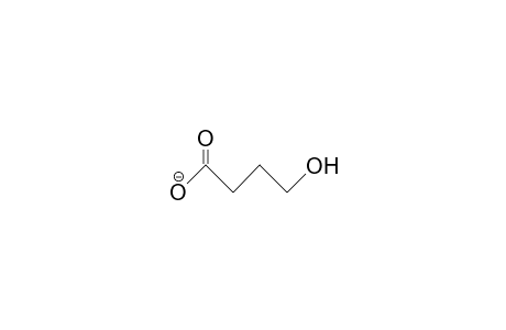 4-Hydroxy-butyrate anion