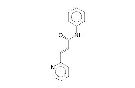 (2E)-N-Phenyl-3-(2-pyridinyl)-2-propenamide