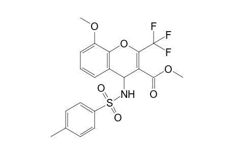 Methyl 8-methoxy-2-(trifluoromethyl)-4-(tosylamino)-4H-chromene-3-carboxylate