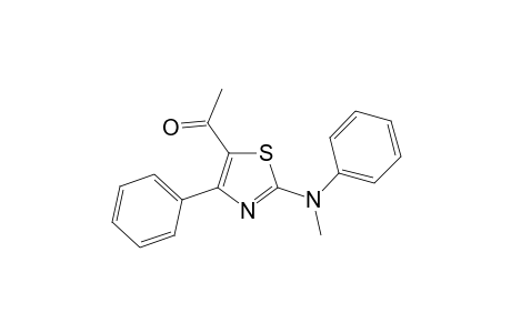 Ethanone, 1-[2-(methylphenylamino)-4-phenyl-5-thiazolyl]-