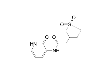2-(1,1-diketothiolan-3-yl)-N-(2-keto-1H-pyridin-3-yl)acetamide