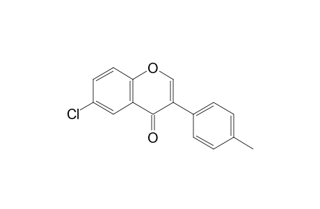 6-chloro-3-(p-tolyl)-4H-chromen-4-one