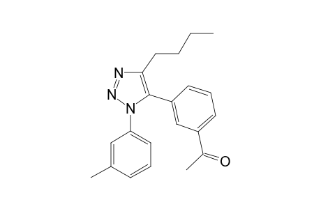 1-{3-(4-n-Butyl-1-(3-tolyl)-1H-1,2,3-triazol-5-yl)phenyl}ethanone