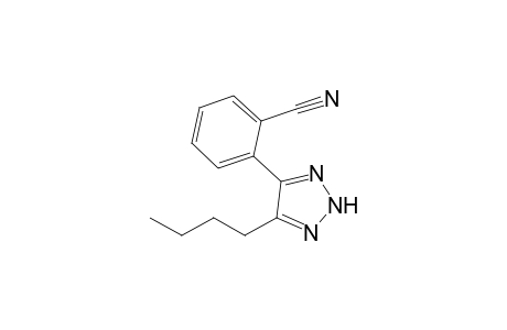 2-(5-Butyl-2H-1,2,3-triazol-4-yl)benzonitrile