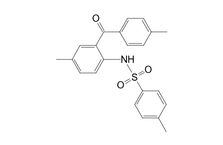 Benzenesulfonamide, 4-methyl-N-[4-methyl-2-(4-methylbenzoyl)phenyl]-