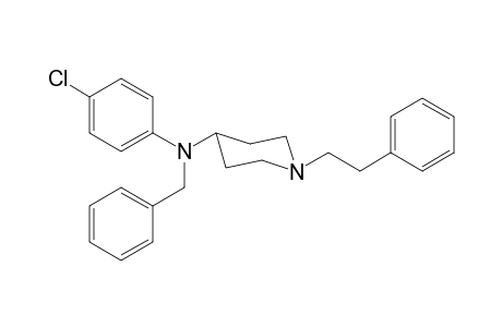 N-Benzyl-N-4-chlorophenyl-1-(2-phenylethyl)piperidin-4-amine