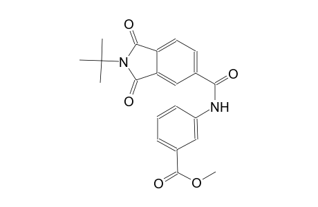 benzoic acid, 3-[[[2-(1,1-dimethylethyl)-2,3-dihydro-1,3-dioxo-1H-isoindol-5-yl]carbonyl]amino]-, methyl ester