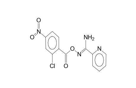 2Z-[1-amino-1-(2-chloro-4-nitrobenzoyloxyimino)methyl]pyridine