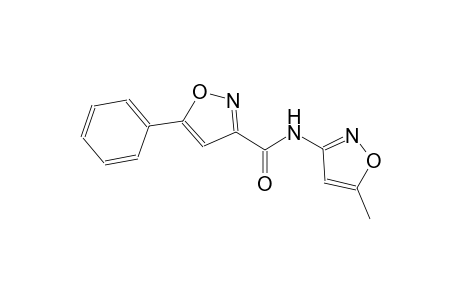 3-isoxazolecarboxamide, N-(5-methyl-3-isoxazolyl)-5-phenyl-