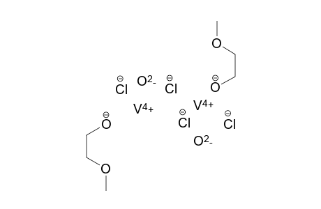 vanadium(V) bis(2-methoxyethan-1-olate) tetrachloride dioxide