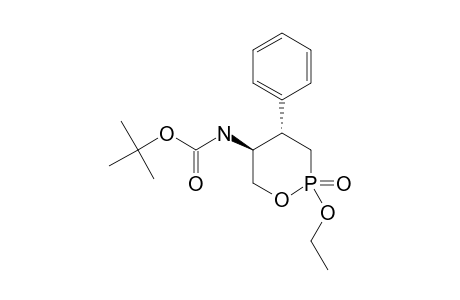 (4R,5R)-5-(N-TERT.-BUTOXYCARBONYL)-AMINO-2-ETHOXY-4-PHENYL-2-OXO-1,2-OXAPHOSPHORINANE;MAJOR-DIASTEREOMER