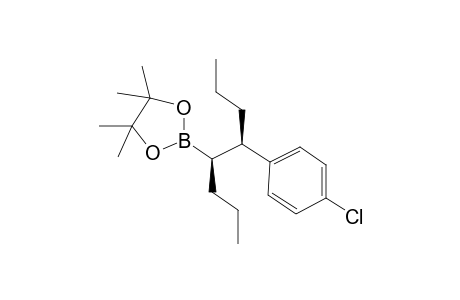 2-((4R,5R)-5-(4-Chlorophenyl)octan-4-yl)-4,4,5,5-tetramethyl- 1,3,2-dioxaborolane