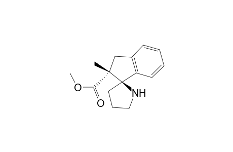 Spiro[1H-indene-1,2'-pyrrolidine]-2-carboxylic acid, 2,3-dihydro-2-methyl-, methyl ester, trans-