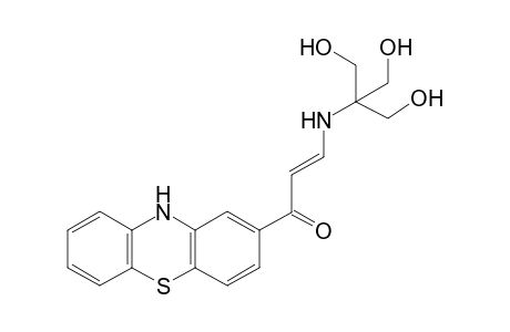 (E)-3-(1,3-dihydroxy-2-(hydroxymethyl) propan-2-ylamino)-1-(10H-phenothiazin-2-yl)prop-2-en-1-one