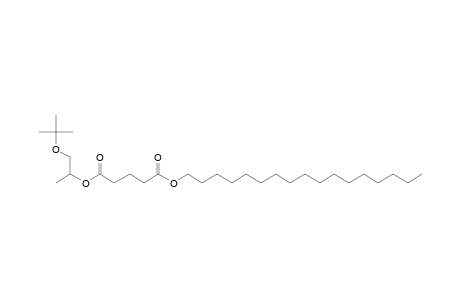 Glutaric acid, 1-(tert-butoxy)prop-2-yl heptadecyl ester