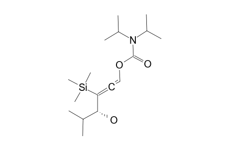 (AR,R)-4-HYDROXY-5-METHYL-3-(TRIMETHYLSILYL)-HEXA-1,2-DIENYL-N,N-DIISOPROPYLCARBAMATE