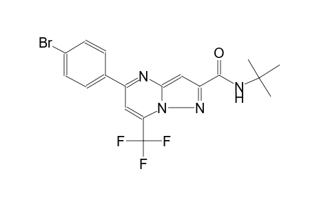 5-(4-bromophenyl)-N-(tert-butyl)-7-(trifluoromethyl)pyrazolo[1,5-a]pyrimidine-2-carboxamide