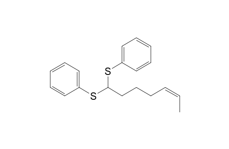 cis-7,7-Bis(phenylthio)-2-heptene