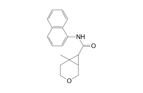3-Oxabicyclo[4.1.0]heptane-7-carboxamide, 6-methyl-N-(1-naphthyl)-