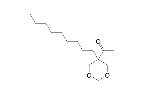5-ACETYL-5-NONYL-1,3-DIOXANE