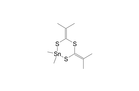 4,6-Diisopropylidene-2,2-dimethyl-1,3,5,2-trithiastanninane