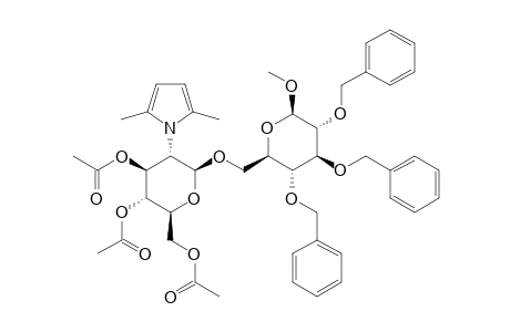 METHYL_6-O-[3,4,6-TRI-O-ACETYL-2-DEOXY-2-(2,5-DIMETHYLPYRROL-1-YL)-BETA-D-GLUCOPYRANOSYL]-2,3,4-TRI-O-BENZYL-ALPHA-D-GLUCOPYRANOSIDE