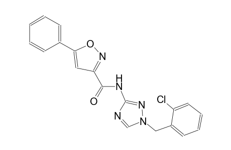 N-[1-(2-chlorobenzyl)-1H-1,2,4-triazol-3-yl]-5-phenyl-3-isoxazolecarboxamide