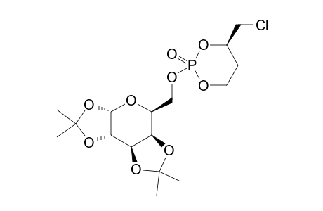 2-(1-ALPHA-O,2-O;3-O,4-O-DIISOPROPYLIDENE-6-D-GALACTOPYRANOSYLOXY)-2-OXO-4-CHLOROMETHYL-1,3,2-DIOXAPHOSPHORINANE
